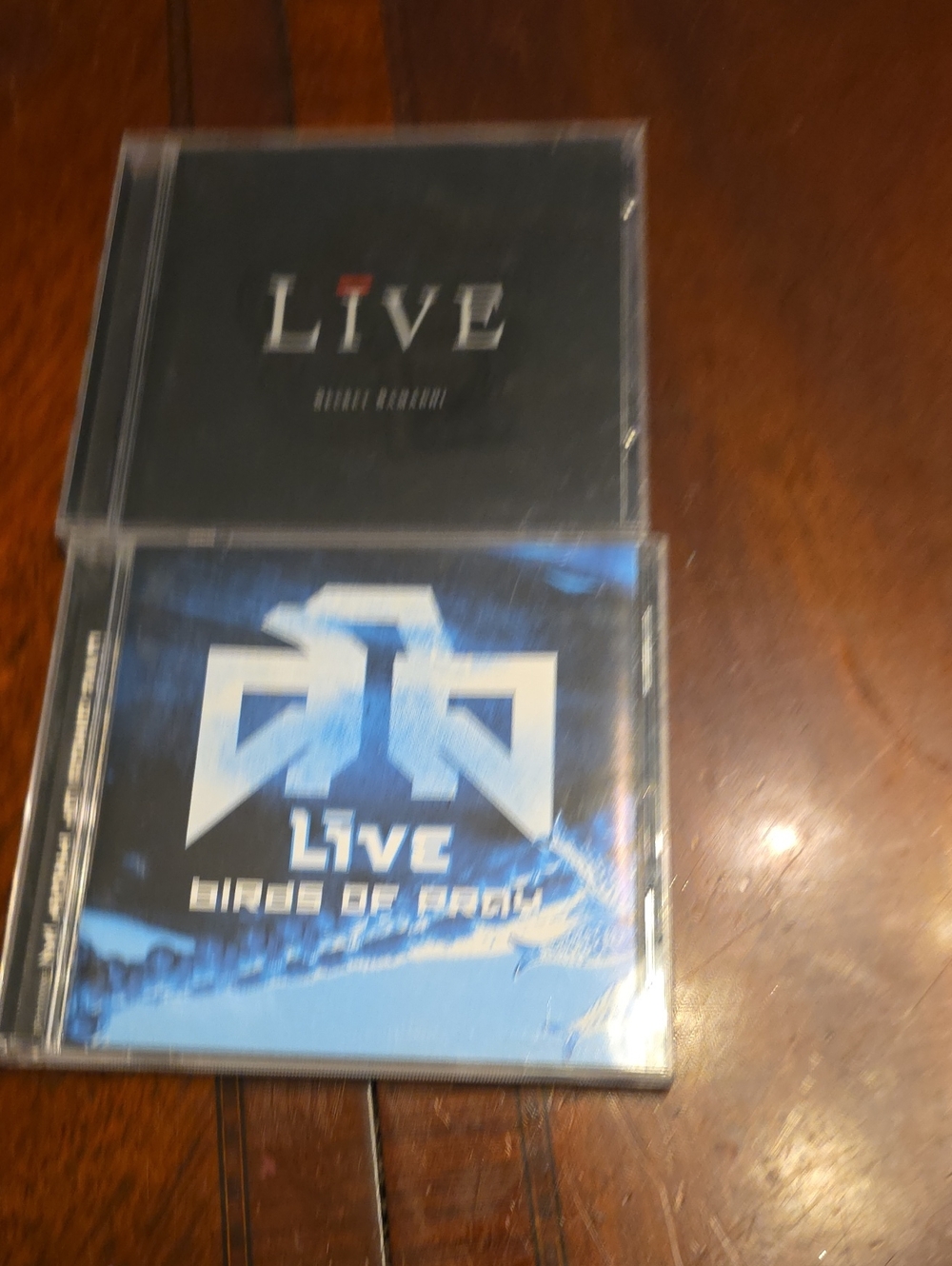 Live 'Birds of Pray' CD - Blue & Black Cover